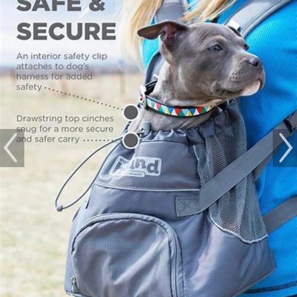 Front Pouch Carrier Backpack Small  BNWOT